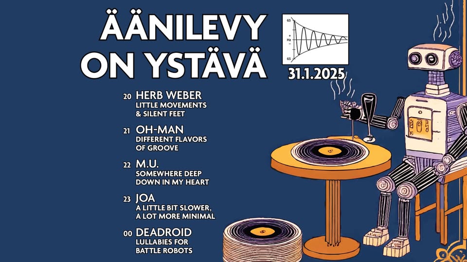 Äänilevy on Ystävä – 31.01.2025