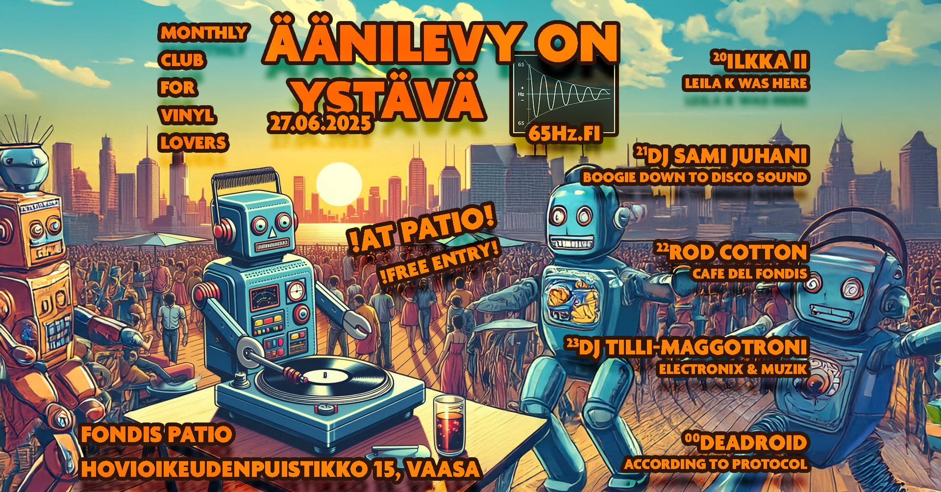 Äänilevy on Ystävä – 27.06.2025